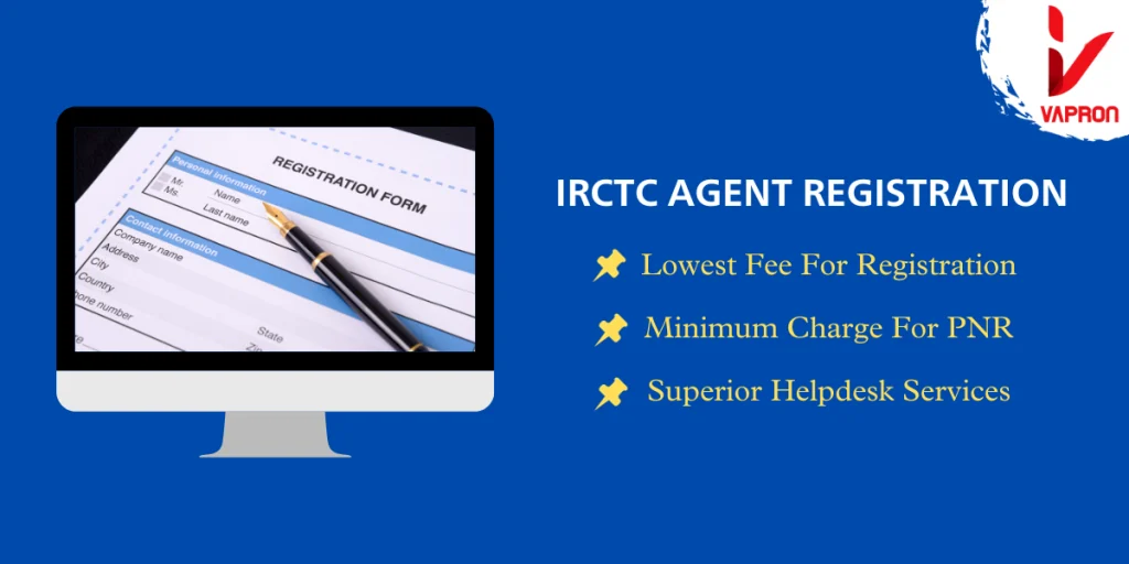 IRCTC agent registration
