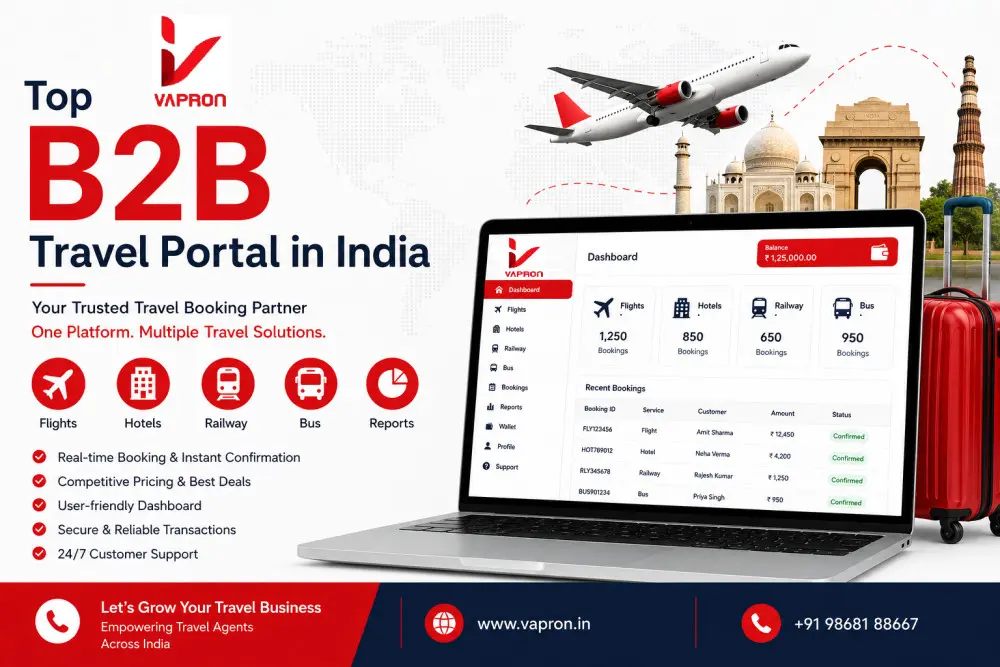Top B2B Travel Portal in India