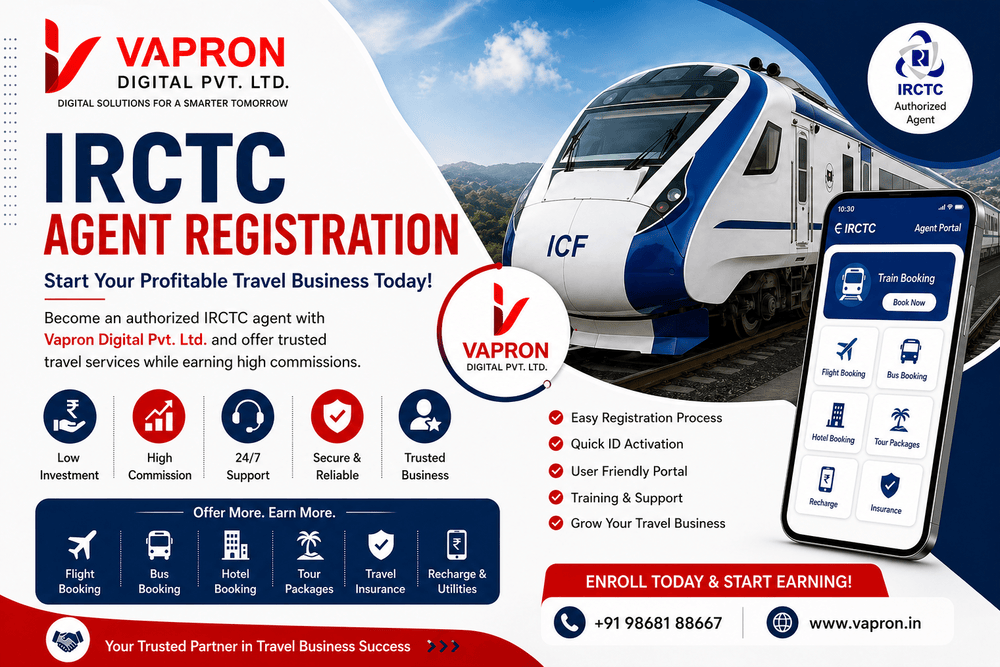 IRCTC Agent Registration