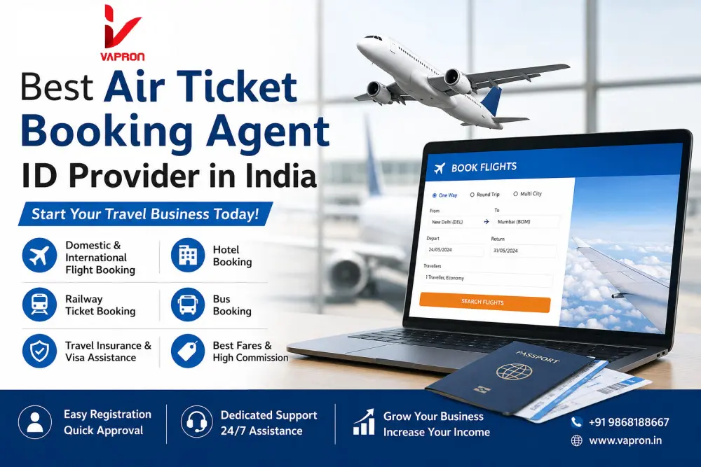 Best Air Ticket Booking Agent ID Provider in India