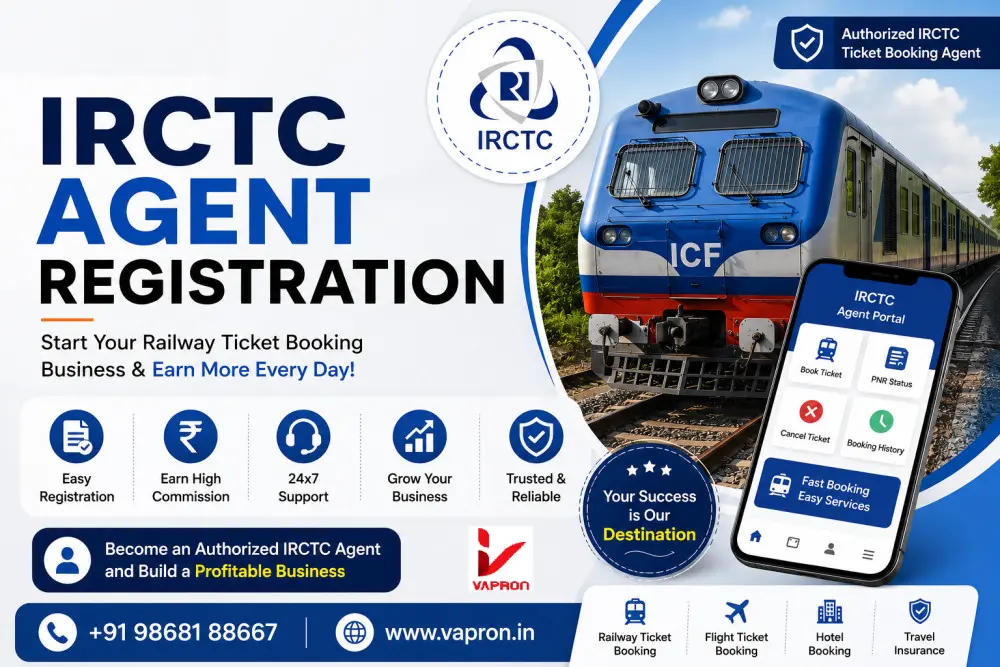 Build a Successful Travel Agency with IRCTC Agent Registration