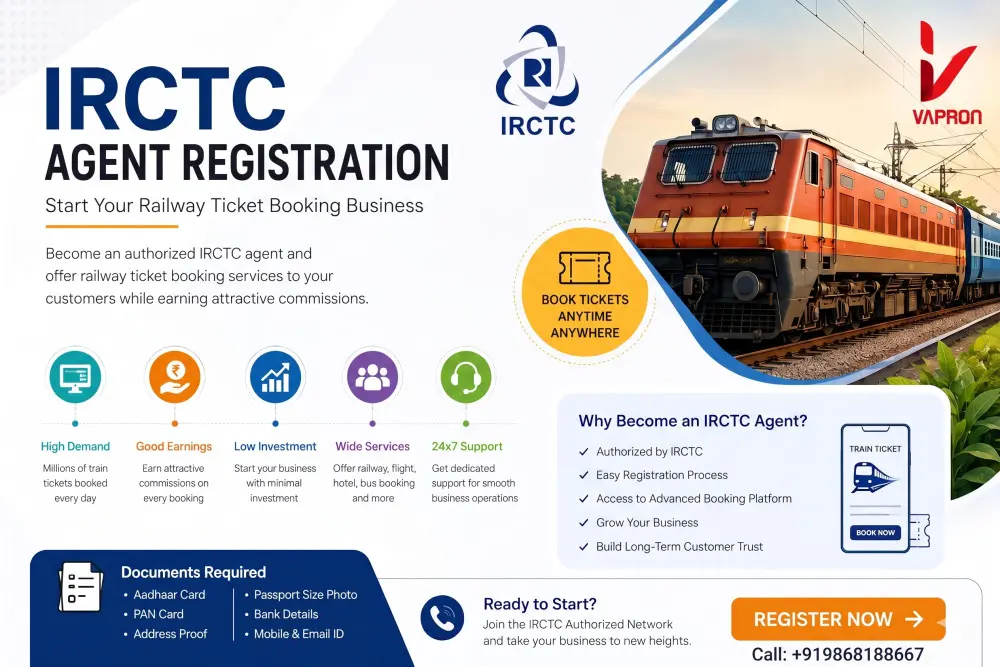 IRCTC Agent Registration: Start Your Railway Ticket Booking Business
