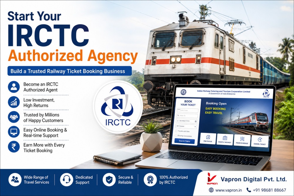 IRCTC Authorized Agency: A Smart Business Opportunity in the Travel Industry