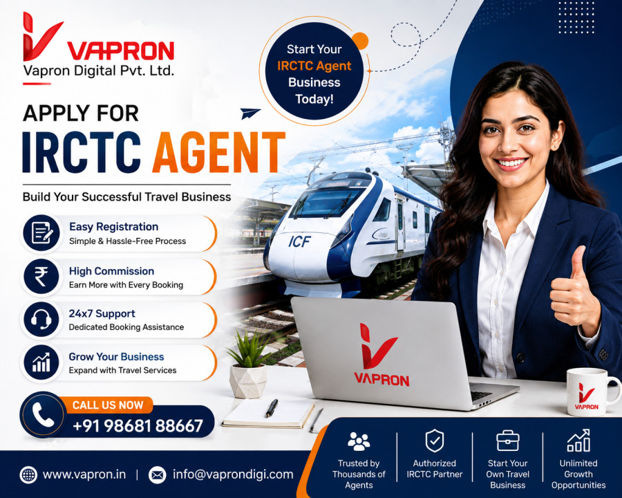 Apply for IRCTC Agent: Complete Guide to IRCTC Dealership & Online Registration in 2026