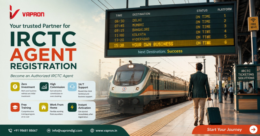 IRCTC Agent Registration: A Practical Guide for Travel Businesses