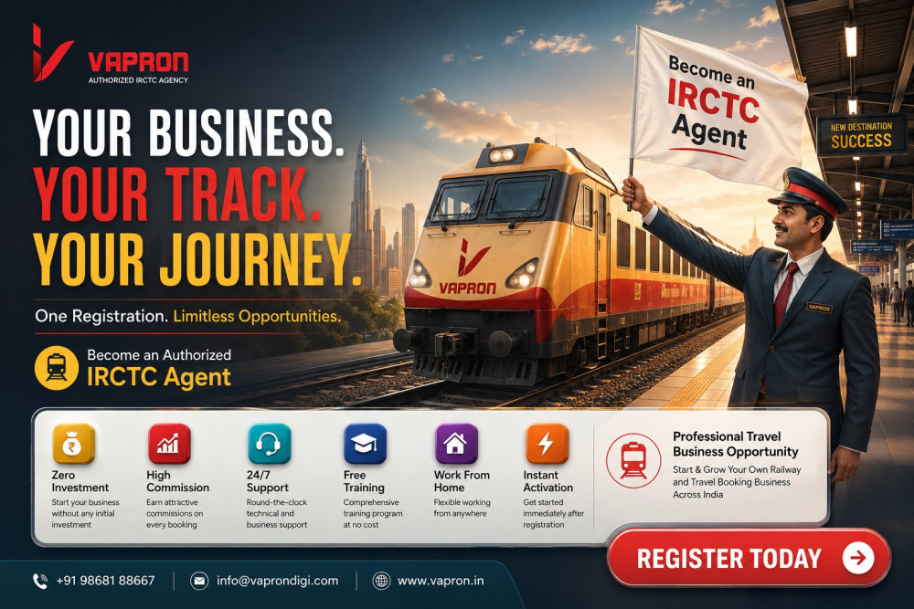 How to Apply Online and Get an IRCTC Agent ID