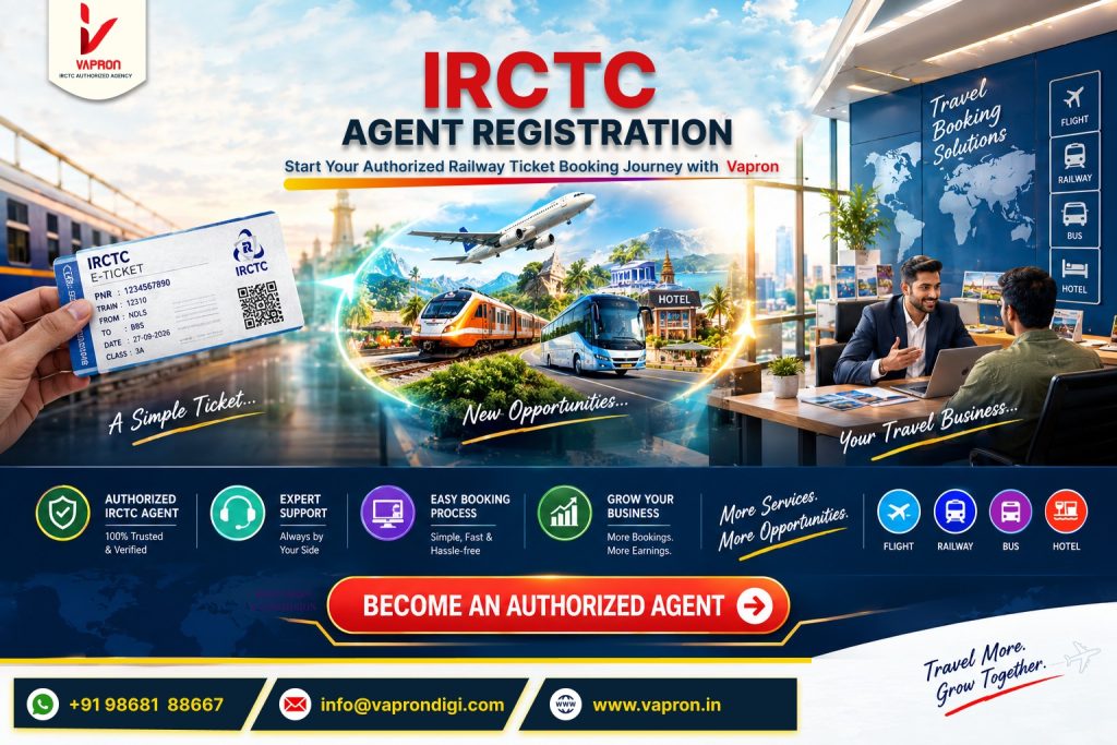 Apply for IRCTC Agent Registration: A Practical Guide for Travel Businesses