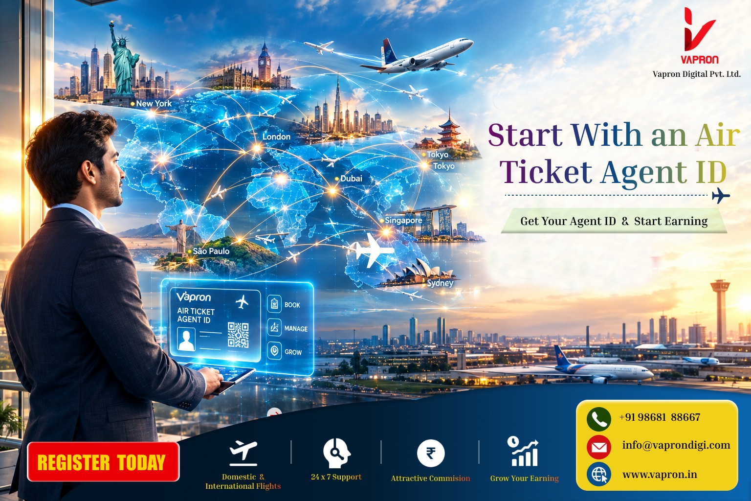 IRCTC Agent Online Registration